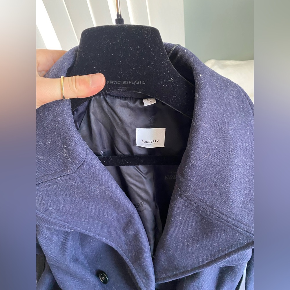 Last chance 🛍️✨Burberry London Navy coat - Picture 5 of 8